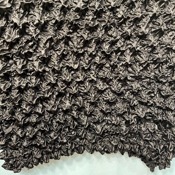 Brown Y2K Popcorn Stretchy Top - Picture 10 of 13